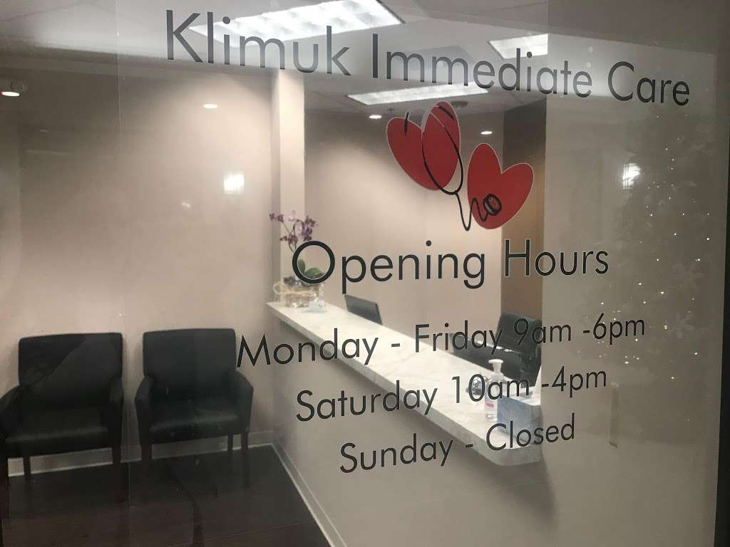 Klimuk Immediate Care | 3100 W Higgins Rd Suite #135, Hoffman Estates, IL 60169, USA | Phone: (847) 466-5472