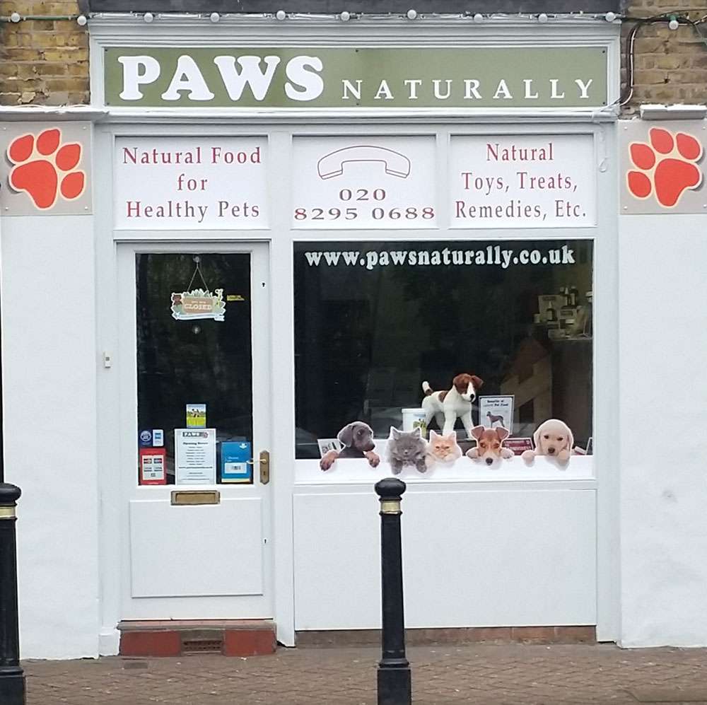 Paws Naturally | 4 Royal Parade, Chislehurst BR7 6NR, UK | Phone: 020 8295 0688