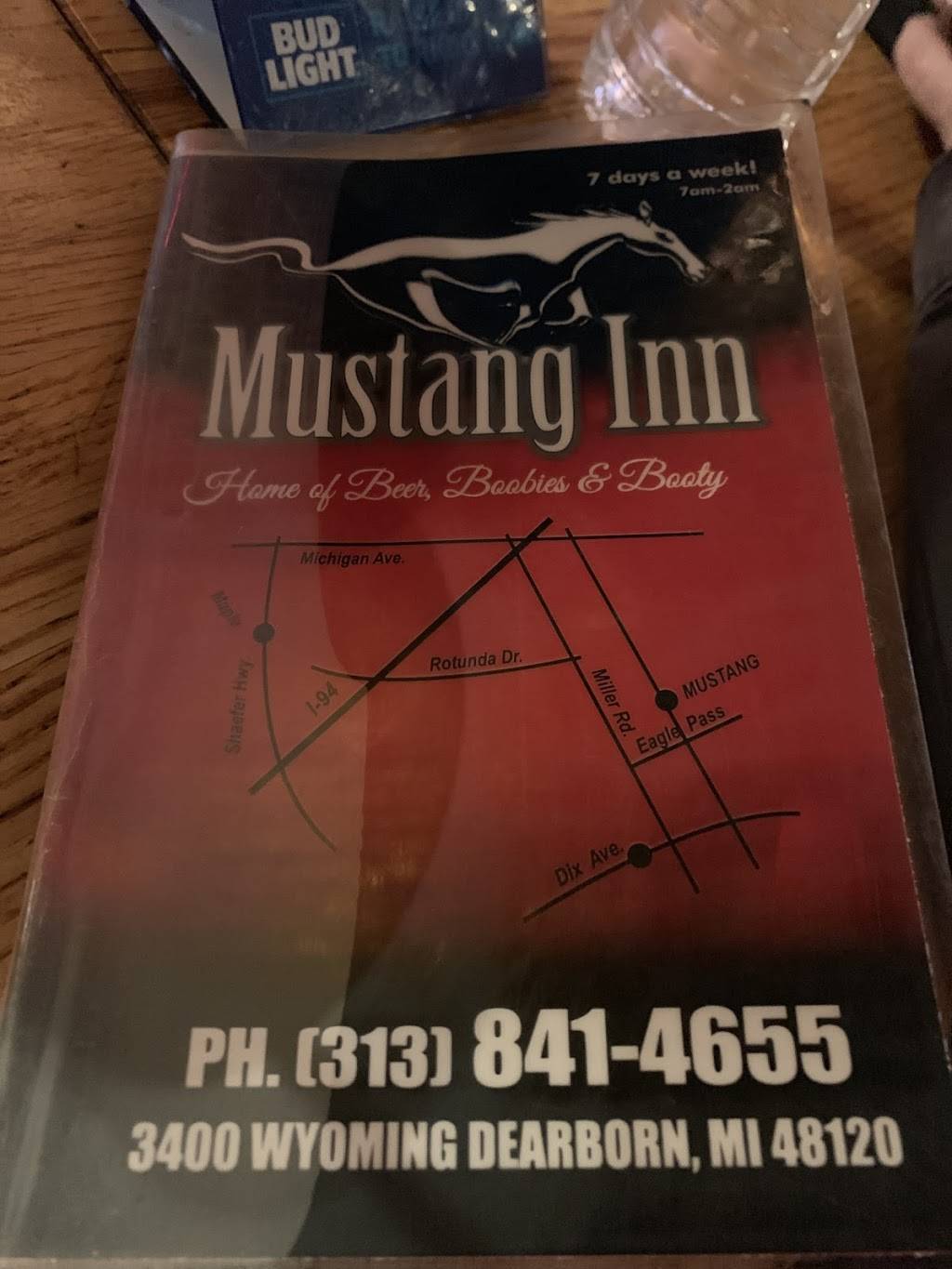 Mustang Inn | 3400 Wyoming Ave, Dearborn, MI 48120, USA | Phone: (313) 841-4655