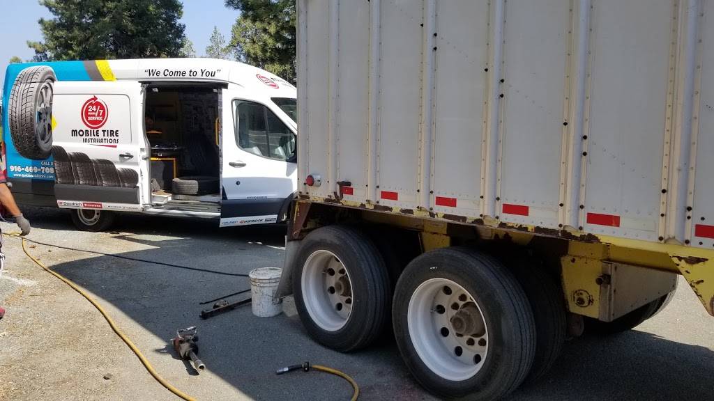 Quick Road Service - Mobile Tire Installation | 7493A Reese Rd, Sacramento, CA 95828, USA | Phone: (916) 385-0561