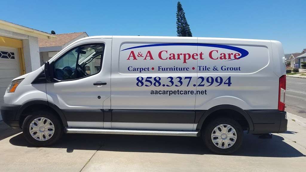 A&A Carpet Care | 7769 Alcamo Rd, San Diego, CA 92126, USA | Phone: (858) 337-2994