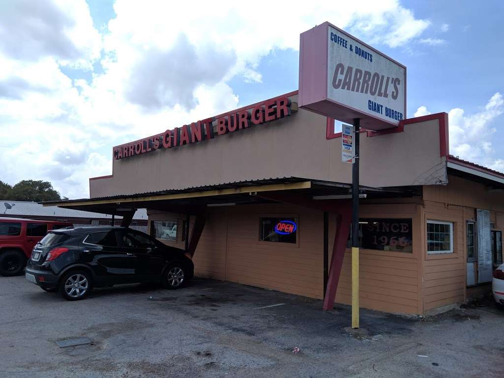 Carrolls Giant Burger | 711 N Lasalle St, Navasota, TX 77868, USA | Phone: (936) 825-3596