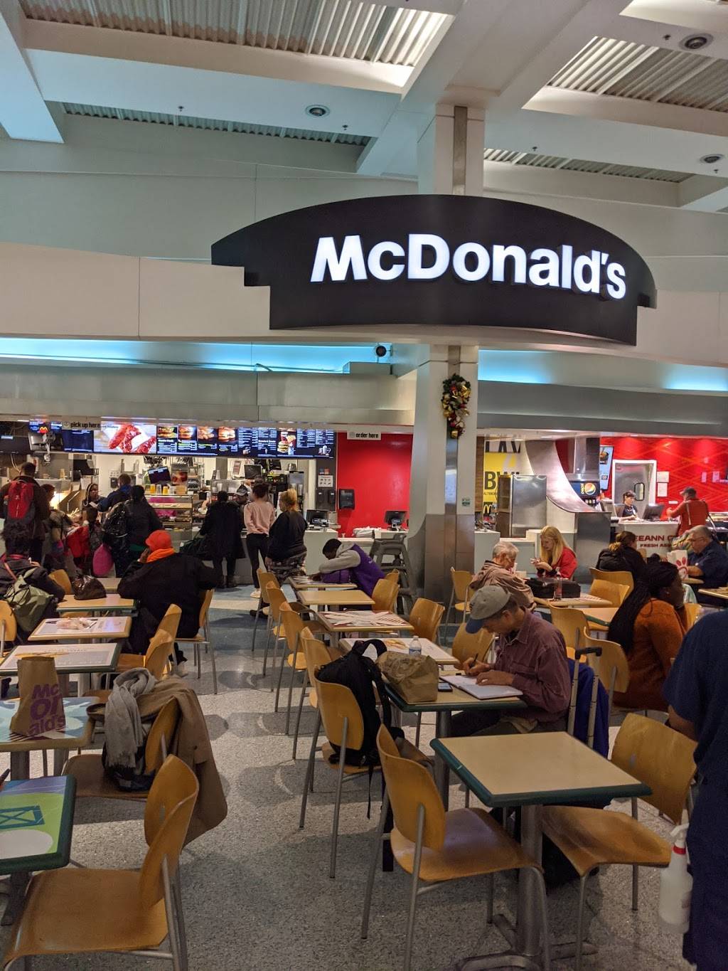 McDonalds | Terminal Post Security - Ab Concourse Food Court A B Baltimore/Washington International Thurgood Marshall Airport, Baltimore, MD 21240, USA | Phone: (410) 684-2149
