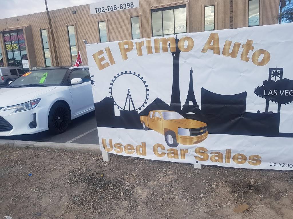 El Primo Auto LLC | 4080 E Lake Mead Blvd suite b-108, Las Vegas, NV 89115, USA | Phone: (702) 619-0187 El Primo Auto LLC | 4080 E Lake Mead Blvd suite b-108, Las Vegas, NV 89115, USA | Phone: (702) 619-0187