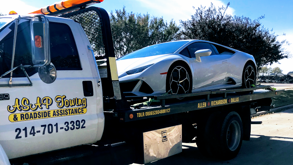 ASAP Towing - Allen Plano Dallas | 1605 Woodhaven Ct, Allen, TX 75002, USA | Phone: (214) 701-3392