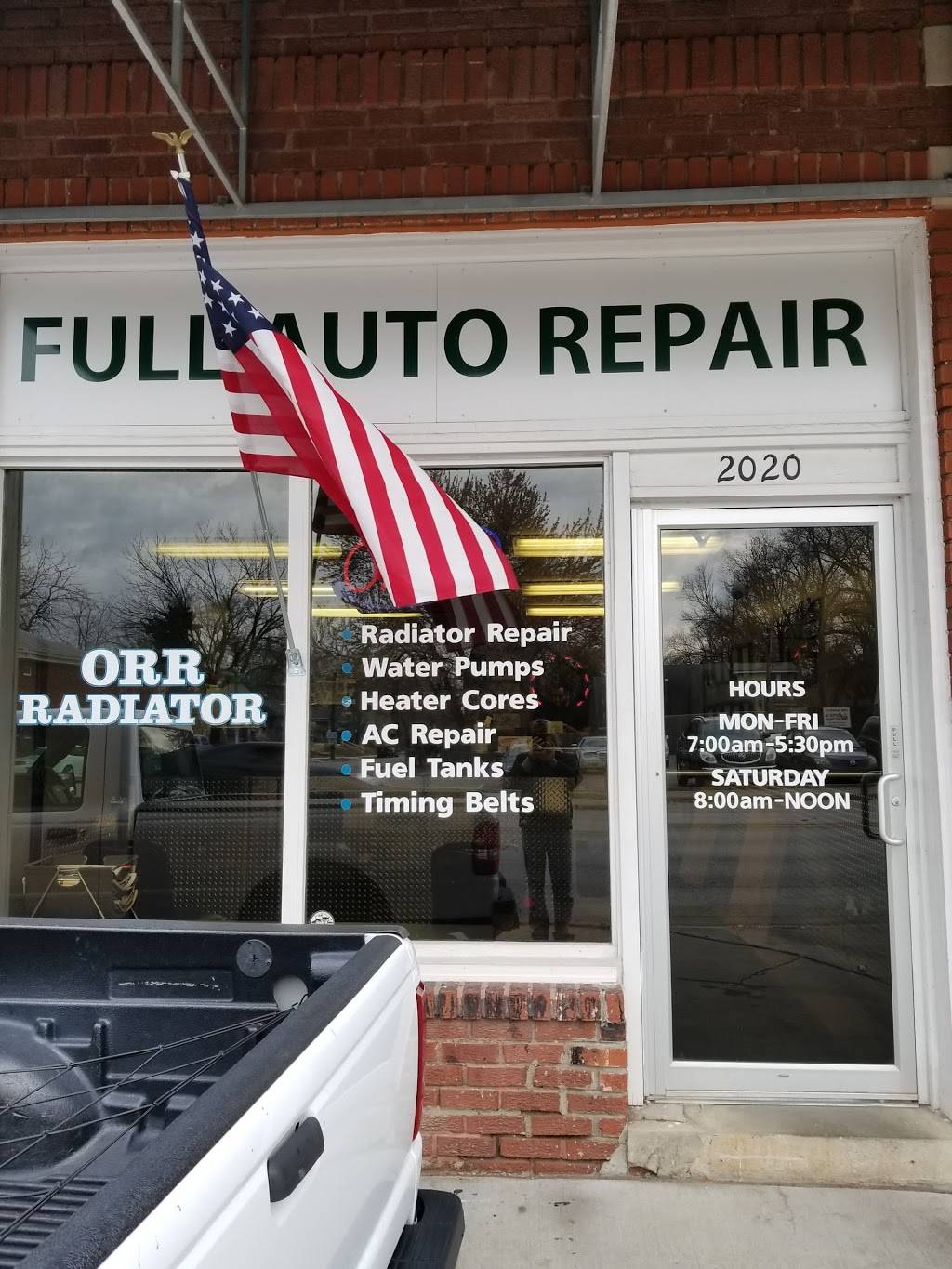 ORR Radiator Service | 2020 W 43rd Ave, Kansas City, KS 66103, USA | Phone: (913) 236-8488