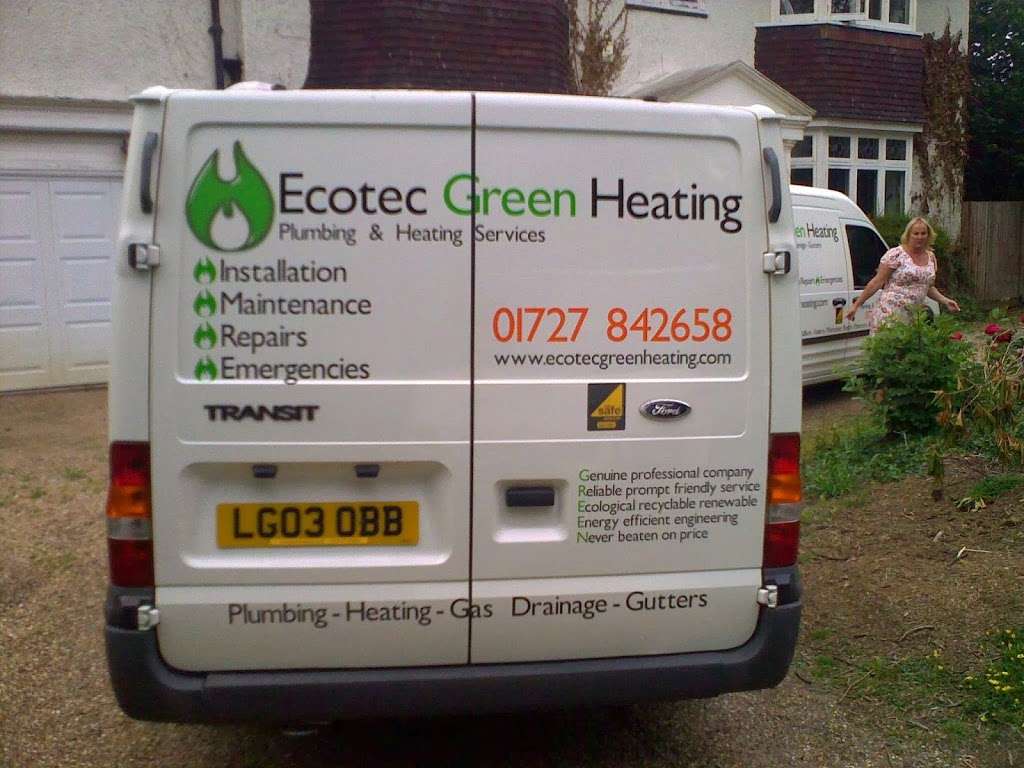 Ecotec Green Heating Ltd | 147 London Rd, St Albans AL1 1TA, UK | Phone: 01582 842158