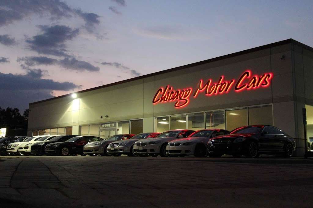 Chicago Motor Cars | 27W110 North Ave, West Chicago, IL 60185, USA | Phone: (630) 221-1800