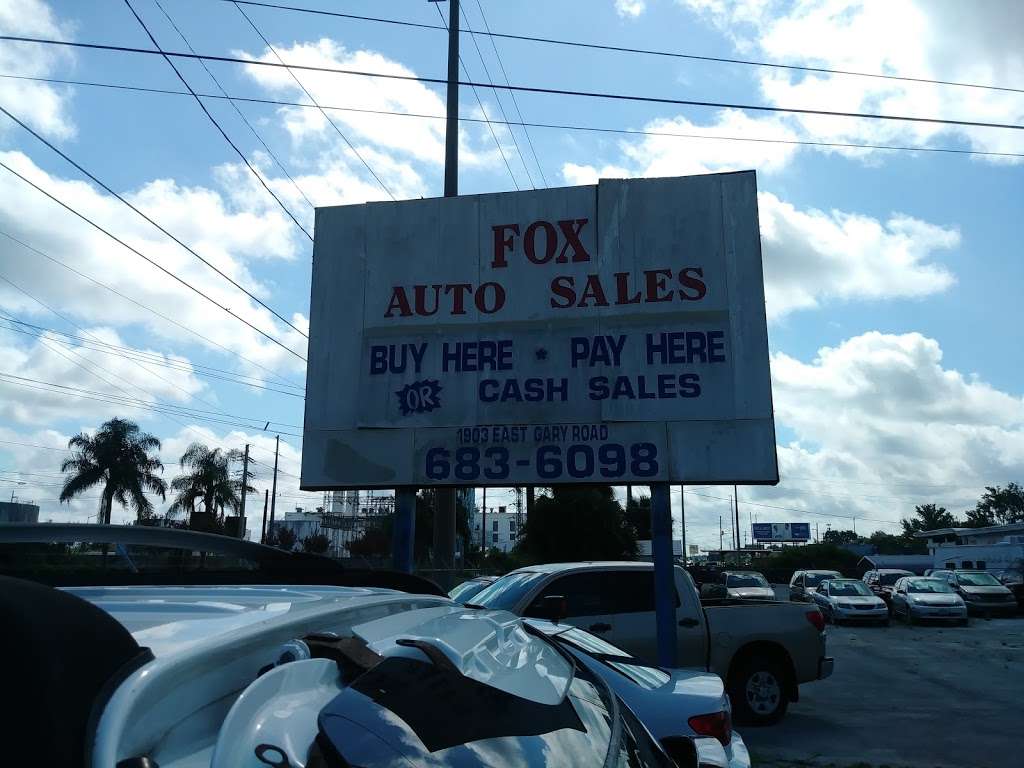 Fox Auto Sales | 1903 E Gary Rd, Lakeland, FL 33801, USA | Phone: (863) 683-6098