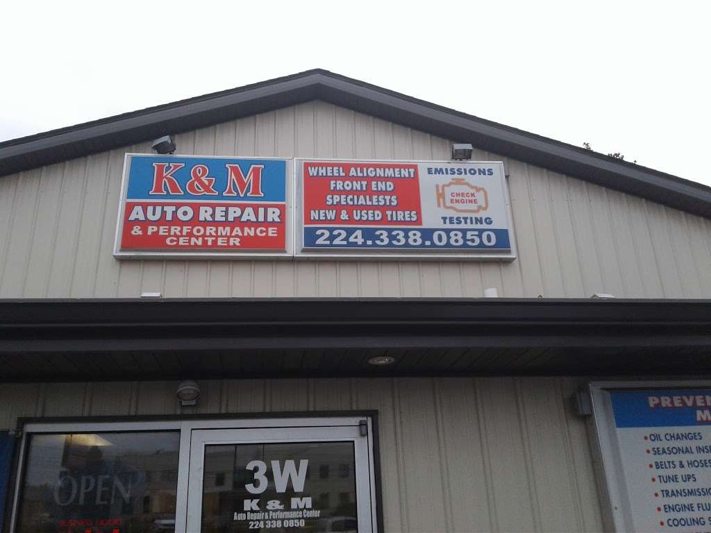 K & M Auto Repair & Performance | 3 W Rollins Rd, Round Lake Beach, IL 60073, USA | Phone: (224) 338-0850