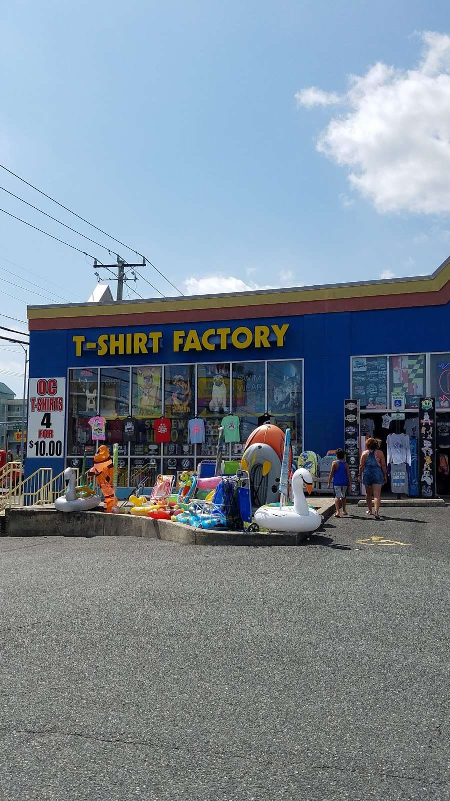 T-Shirt Factory | 6201 Coastal Hwy, Ocean City, MD 21842, USA | Phone: (410) 520-0470