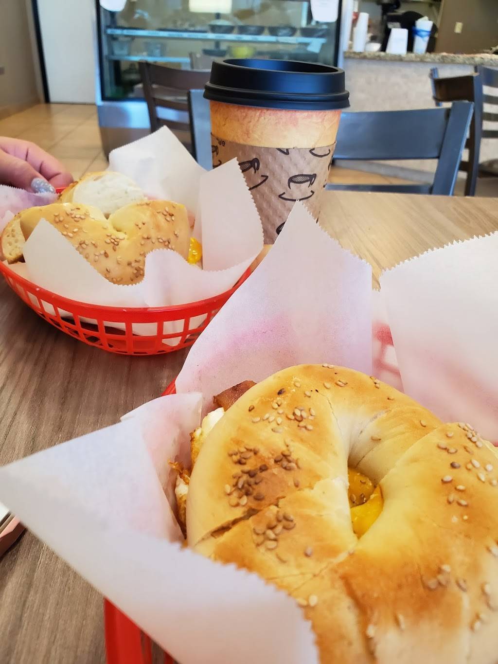 Hot Bagels & Deli #1 | 13760 W Camelback Rd #20, Litchfield Park, AZ 85340, USA | Phone: (623) 243-9071