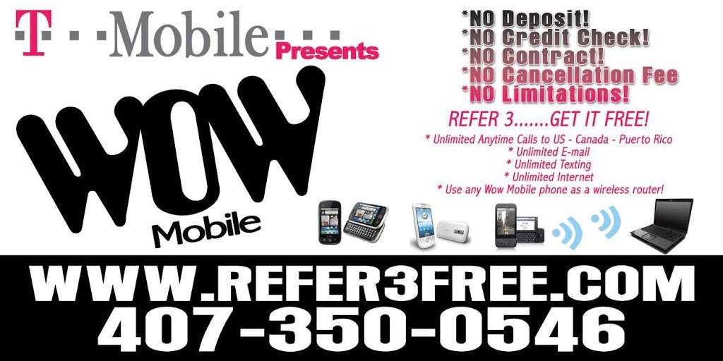 Wow Mobile | 2705 Willow Glen Cir, Kissimmee, FL 34744, USA | Phone: (407) 350-0546