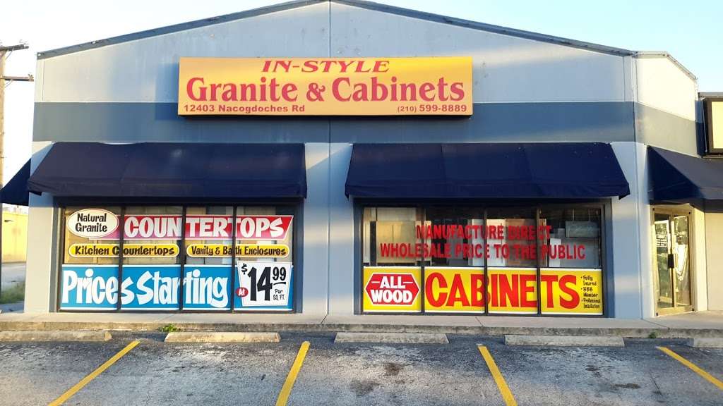 InStyle Granite & Cabinet | 12403 Nacogdoches Rd #92, San Antonio, TX 78217, USA | Phone: (210) 599-8889