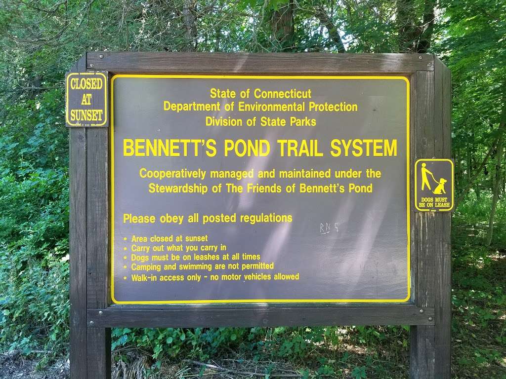 Bennetts Pond State Park | 550-698 Bennetts Farm Rd, Ridgefield, CT 06877, USA