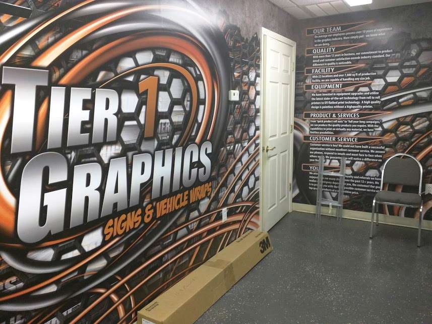 Tier One Graphics | 2386 Statesville Hwy Suite A, Mooresville, NC 28115, USA | Phone: (704) 662-6062