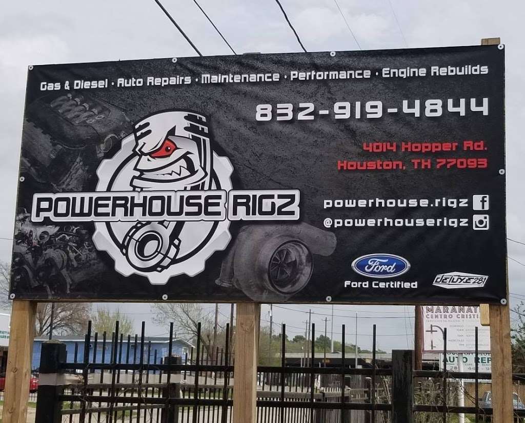 Powerhouse Rigz | 4014 Hopper Rd, Houston, TX 77093, USA | Phone: (832) 919-4844