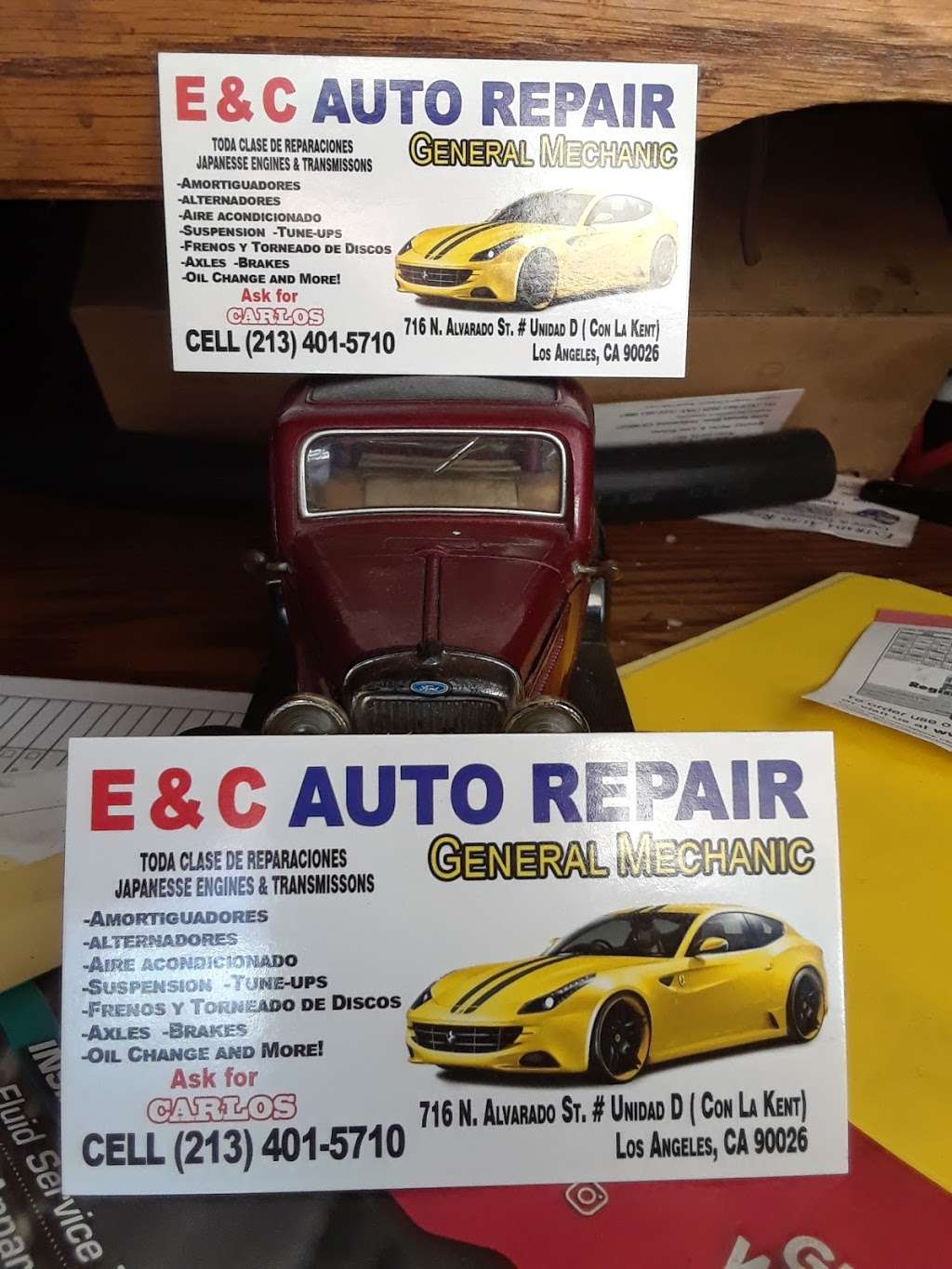 E & C Auto Repair | 716 N Alvarado St # D, Los Angeles, CA 90026, USA | Phone: (213) 401-5710