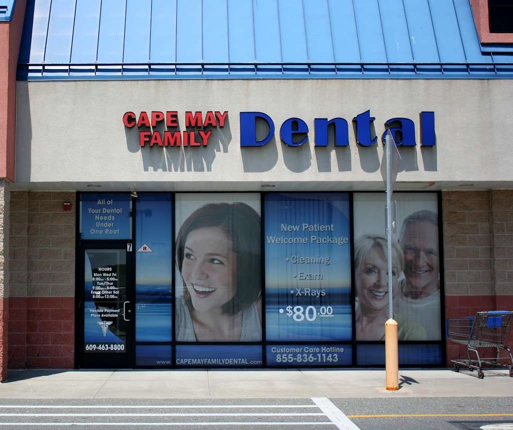 Cape May Family Dental | 3159 Rte 9 S unit 7, Rio Grande, NJ 08242, USA | Phone: (609) 463-8800