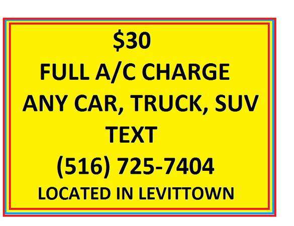 $30 Automotive A/C | 3 Brook Ln, Levittown, NY 11756, USA | Phone: (516) 725-7404