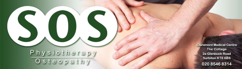 S O S Physiotherapy & Osteopathy | The Groves Medical Centre, 171 Clarence Ave, New Malden KT3 3TX, UK | Phone: 020 8546 8314