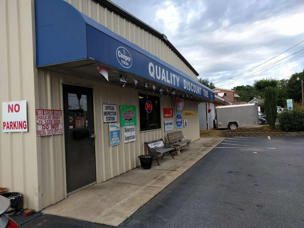 Quality Discount Tire | 1114 E Main St, Maiden, NC 28650, USA | Phone: (828) 428-3191