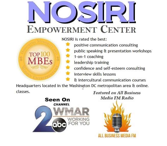 NOSIRI - Public Speaking Confidence Classes I Social Anxiety Hel | 2134 Espey Ct suite 4, Crofton, MD 21114 | Phone: (240) 271-6098