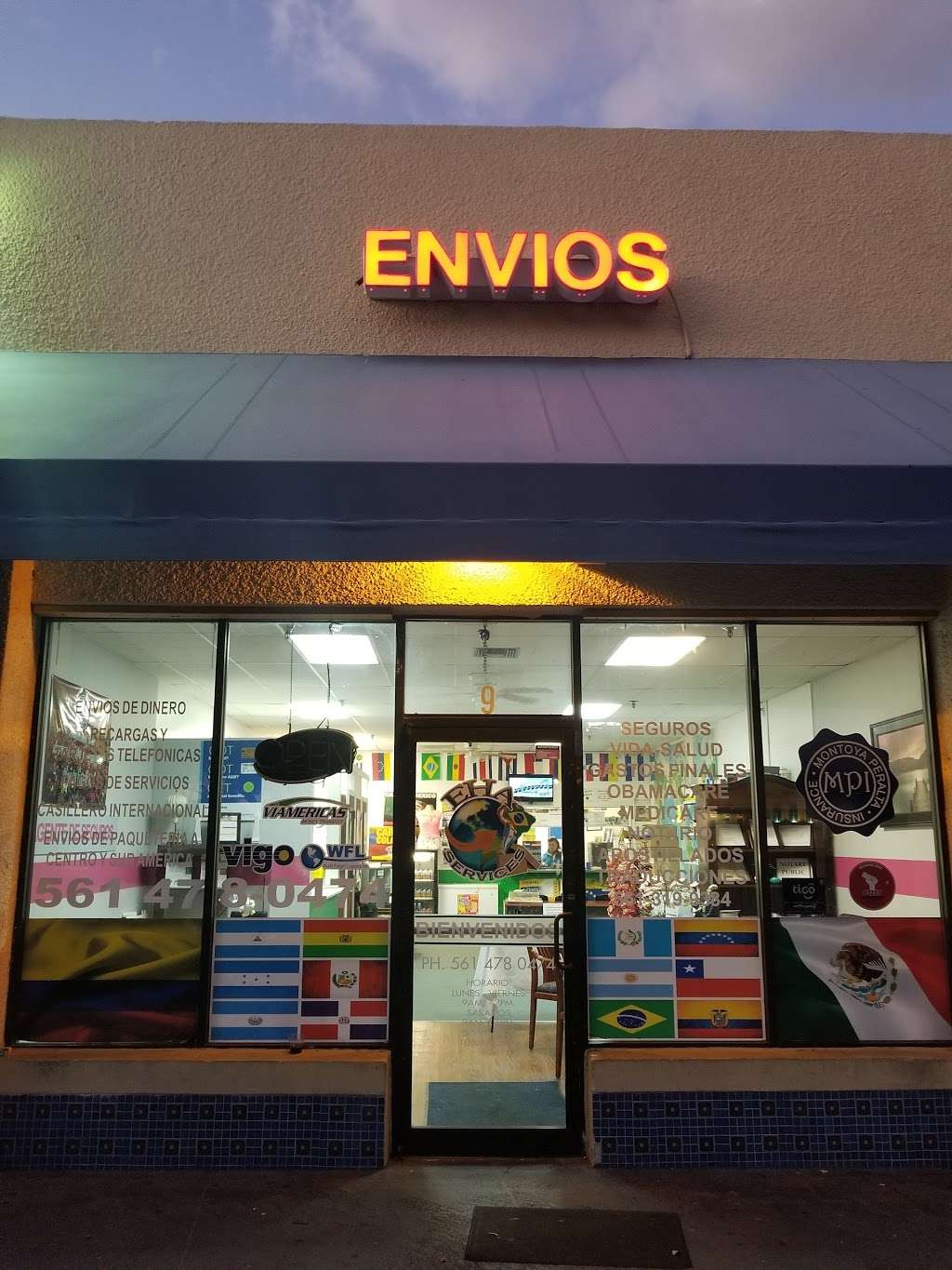 Centro Envios West Palm Beach North | 2845 N Military Trl Suite #9, West Palm Beach, FL 33409, USA | Phone: (561) 478-0474