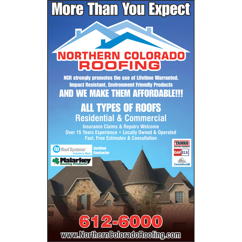 Northern Colorado Roofing | 833 S Co Rd 27E, Berthoud, CO 80513, USA | Phone: (970) 612-6000