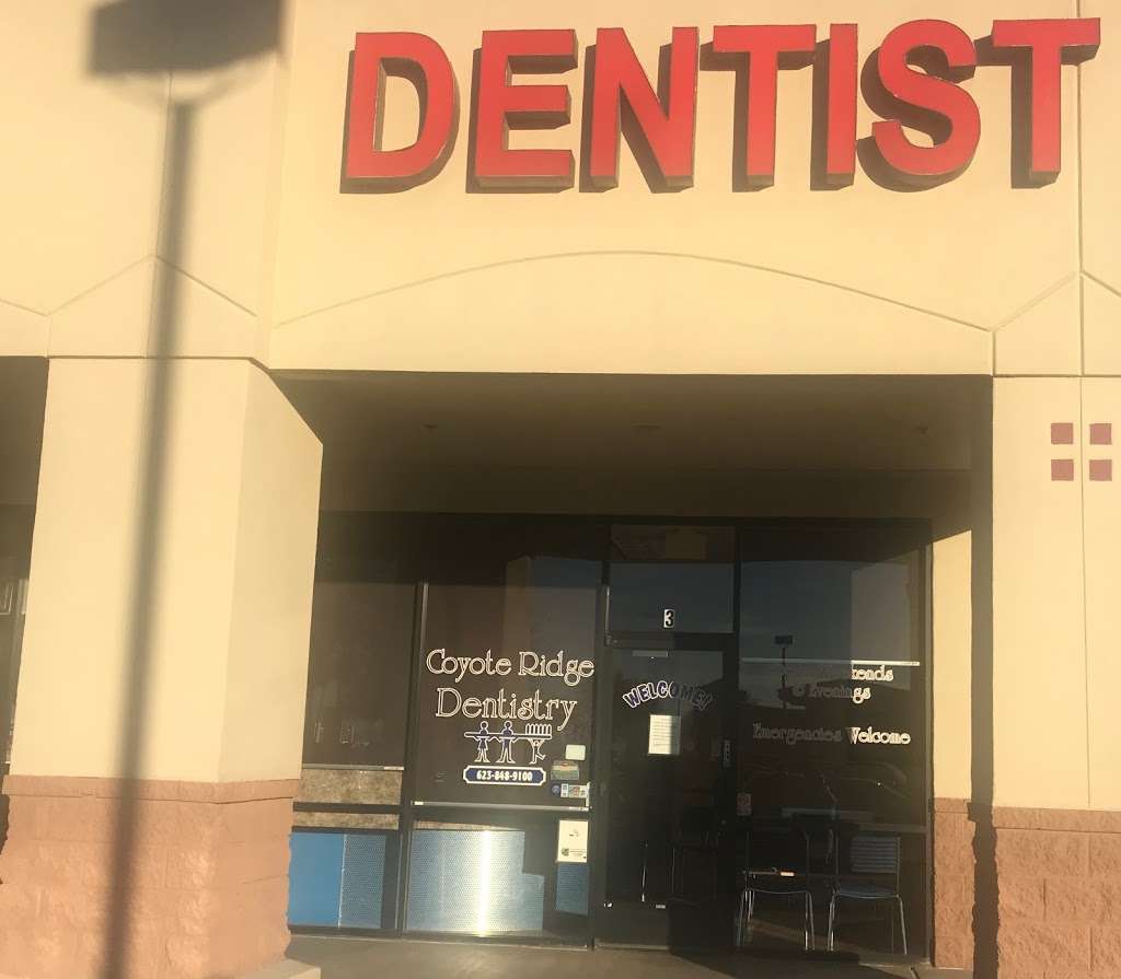 Coyote Ridge Family Dentistry | 8141 W Camelback Rd, Phoenix, AZ 85033, USA | Phone: (623) 848-9100