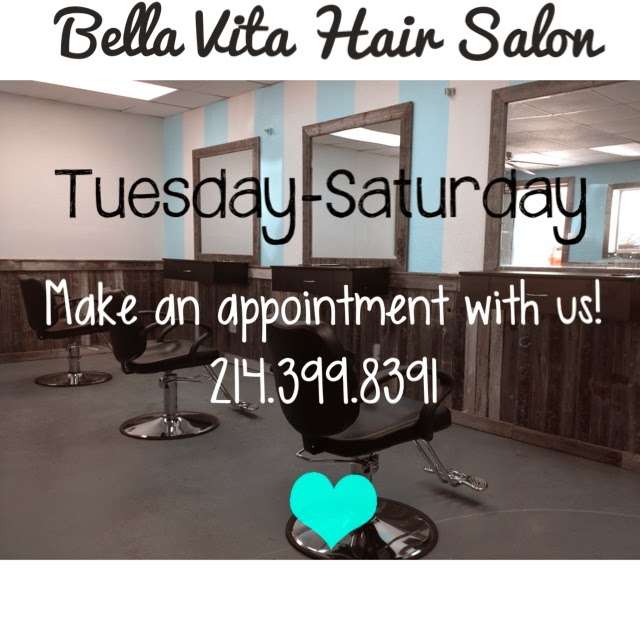 Bella Vita Hair Salon | 527 TX-342, Red Oak, TX 75154, USA | Phone: (214) 399-8391