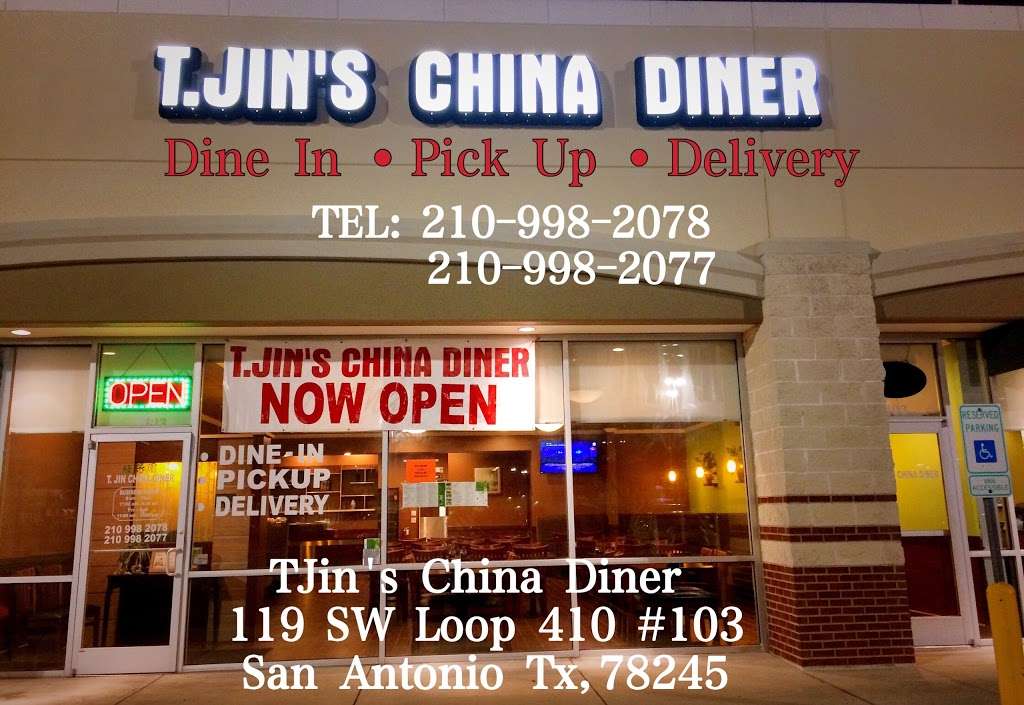 TJin China Diner | 119 SW Loop 410 #103, San Antonio, TX 78245, USA | Phone: (210) 998-2078