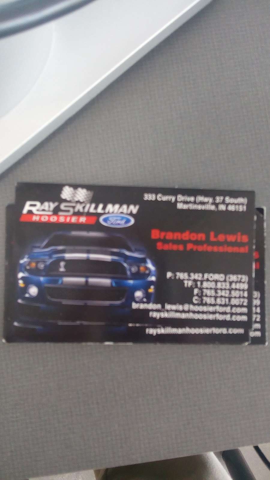 Ray Skillman Hoosier Ford | 333 Robert Curry Dr, Martinsville, IN 46151 | Phone: (765) 342-3673
