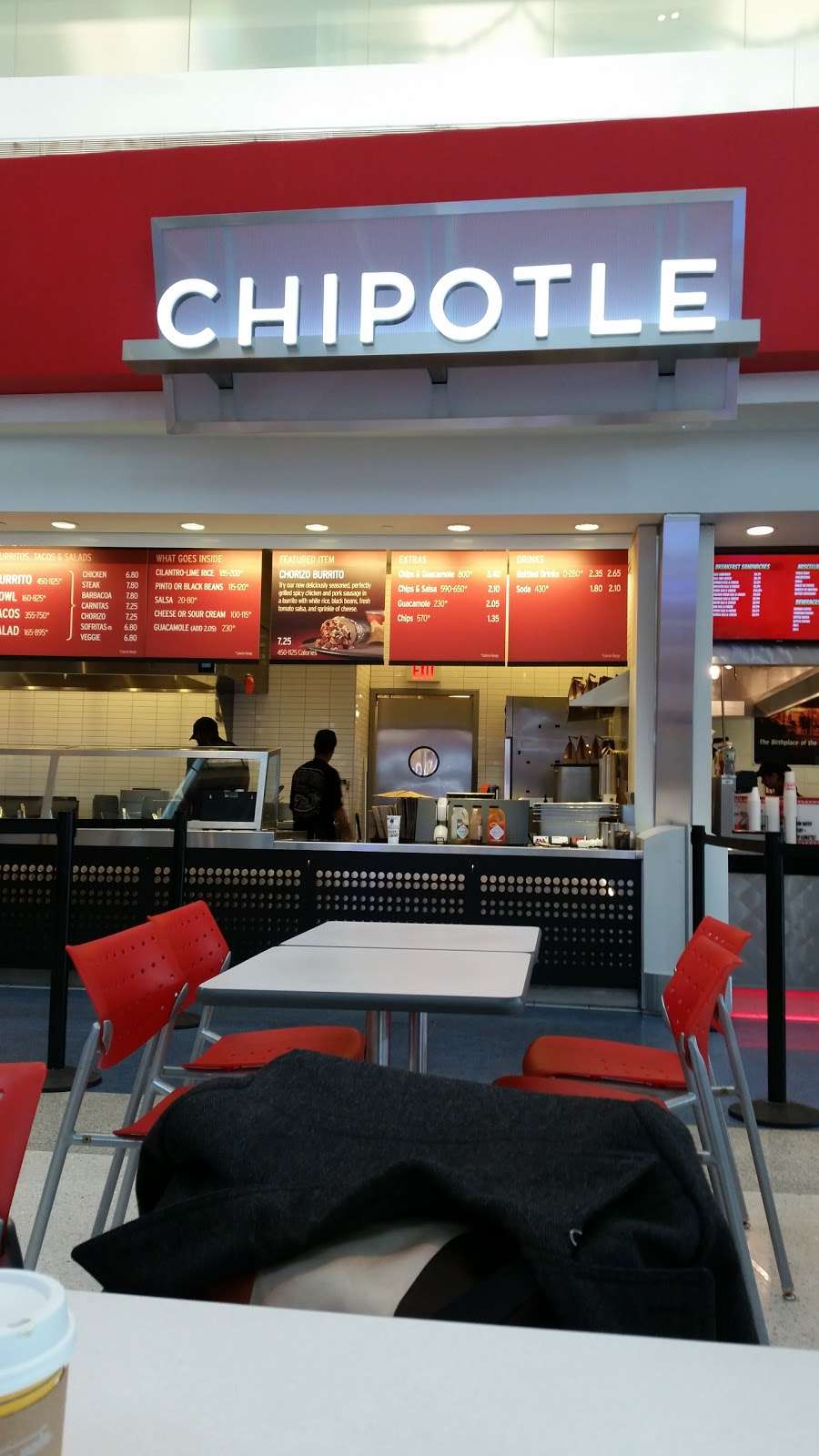 Chipotle Mexican Grill | 8500 Essington Avenue Ste FH13, Philadelphia, PA 19153, USA | Phone: (610) 537-3001