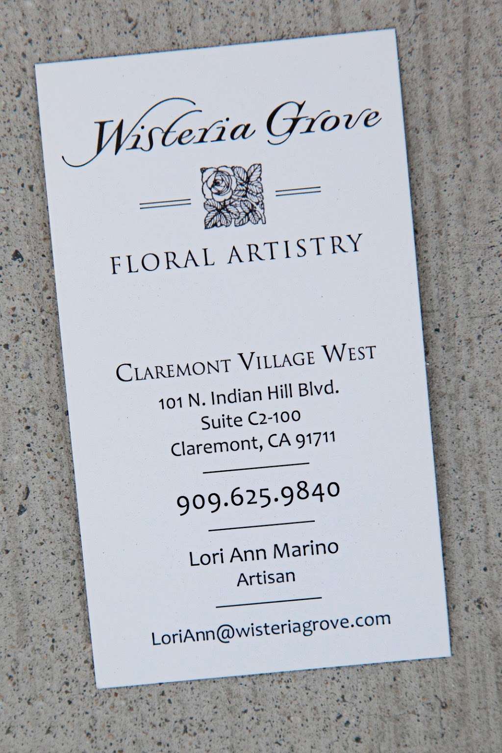Wisteria Grove | 339 E Arrow Hwy, Claremont, CA 91711, USA | Phone: (909) 625-9840