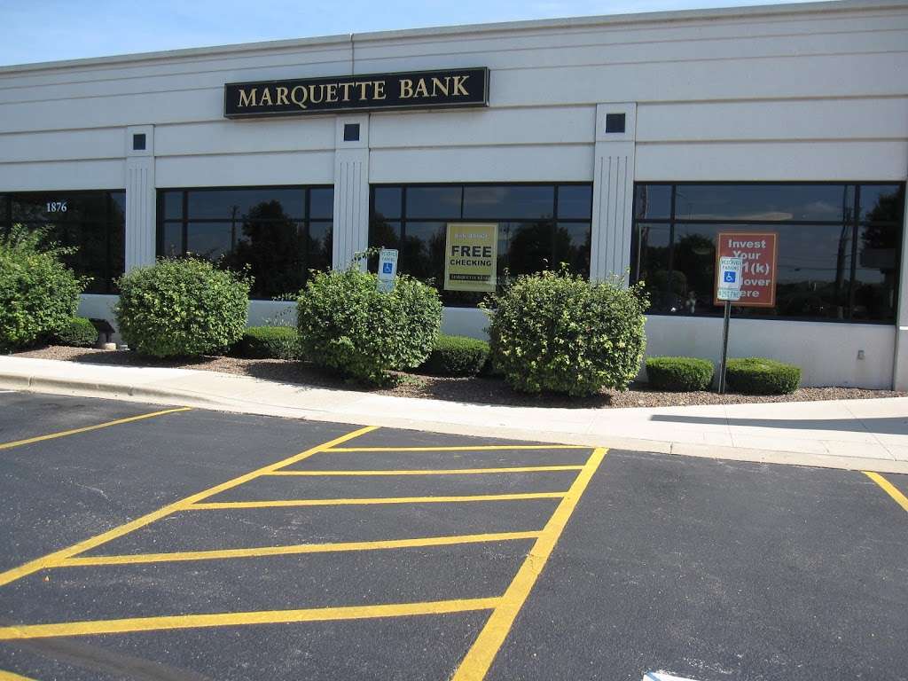 Marquette Bank | 1876 W Airport Rd, (Airport Road & Budler Road), Romeoville, IL 60446, USA | Phone: (888) 254-9500