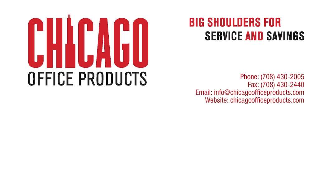Chicago Office Products | 9710 Industrial Dr, Bridgeview, IL 60455, USA | Phone: (800) 934-2276
