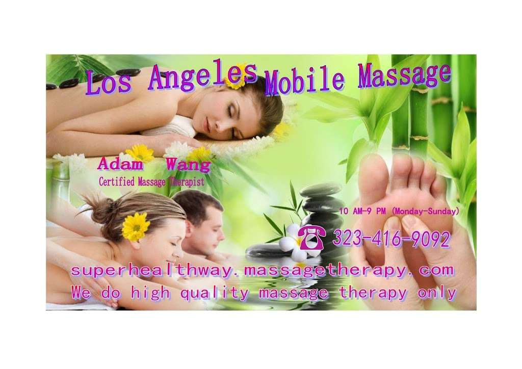 Los Angeles Mobile Massage Therapy | 145 Casuda Canyon Dr apt b, Monterey Park, CA 91754, USA | Phone: (323) 416-9092