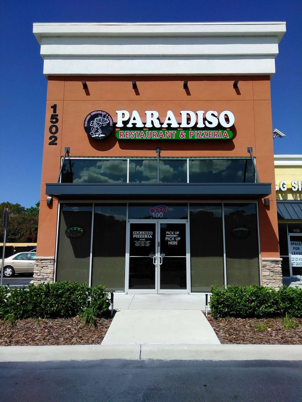 Paradiso Pizzeria Restaurant | 1502 N Semoran Blvd #100, Orlando, FL 32807 | Phone: (407) 745-4226