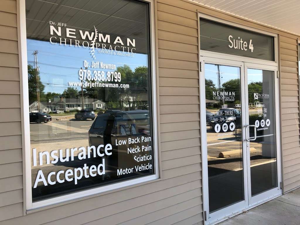 Newman Chiropractic | 175 Elm St #4, Salisbury, MA 01952, USA | Phone: (978) 358-8799