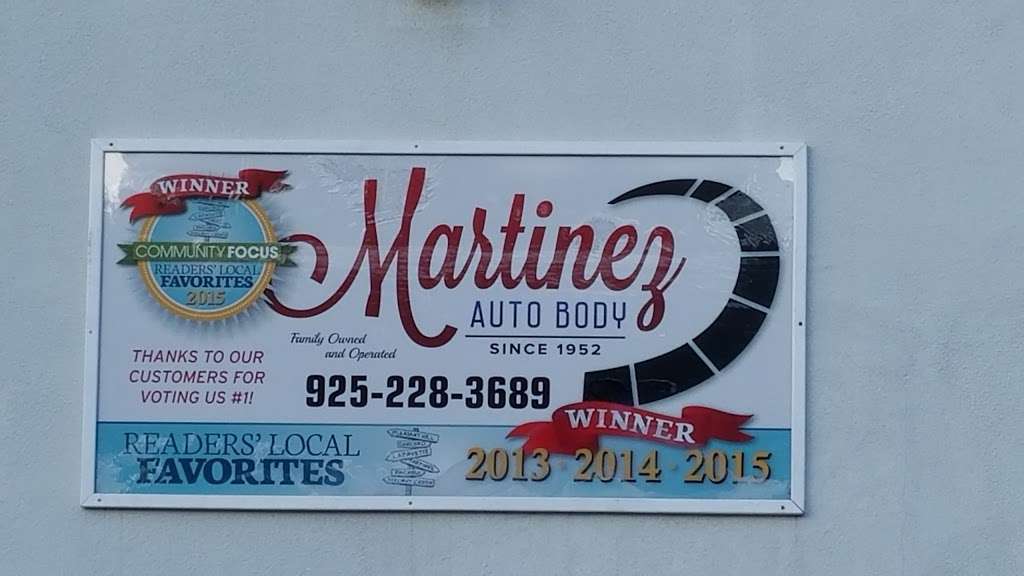 Martinez Auto Body Shop | 615 Alhambra Ave, Martinez, CA 94553, USA | Phone: (925) 228-3689