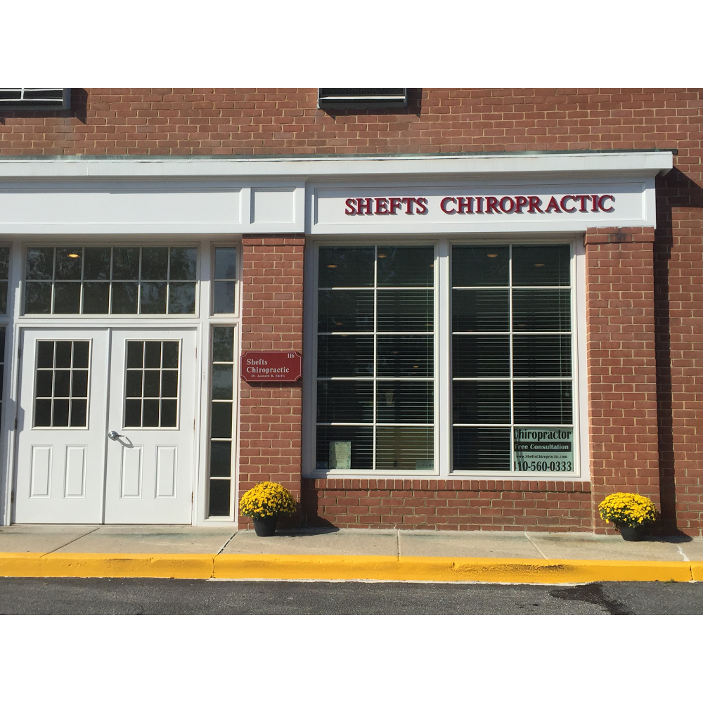Shefts Chiropractic | 1818 Pot Spring Rd #116, Lutherville-Timonium, MD 21093, USA | Phone: (410) 560-0333