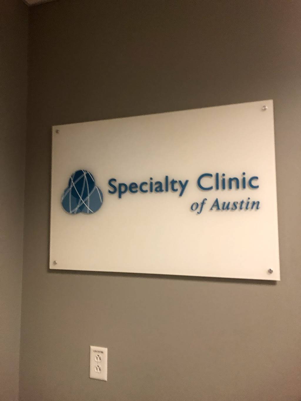 Specialty Clinic of Austin | 5625 Eiger Rd, Austin, TX 78735, USA | Phone: (512) 610-7900