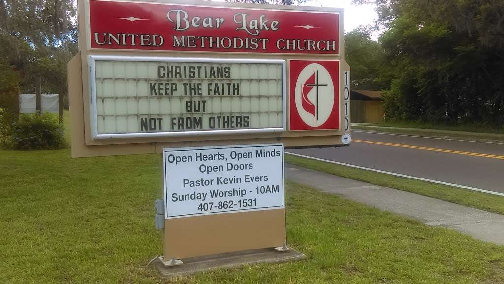 Bear Lake United Methodist Church | 1010 Bear Lake Rd, Apopka, FL 32703 | Phone: (407) 862-1531