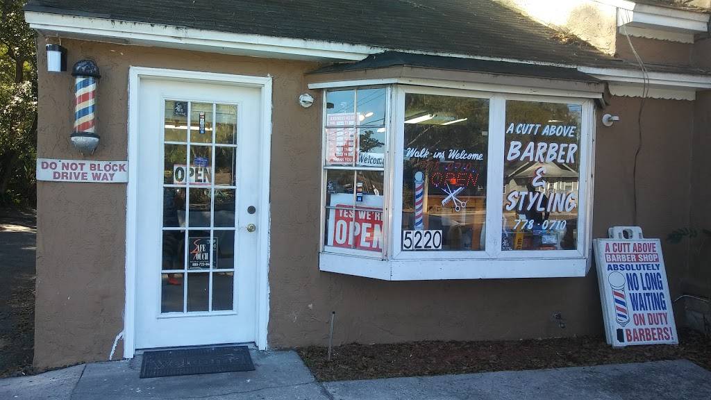 Cutt Above Barber Stylists | 5220 Timuquana Rd, Jacksonville, FL 32210, USA | Phone: (904) 778-0710