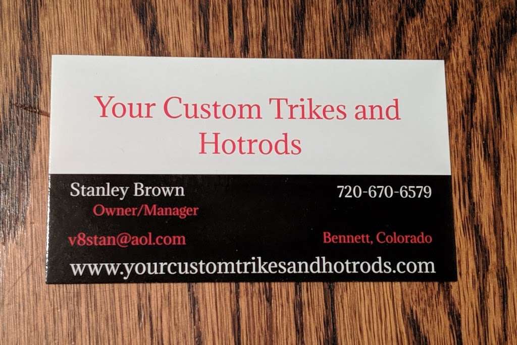 Your Custom Trikes and Hot rods | 535 N 5th St, Bennett, CO 80102, USA | Phone: (720) 670-6579