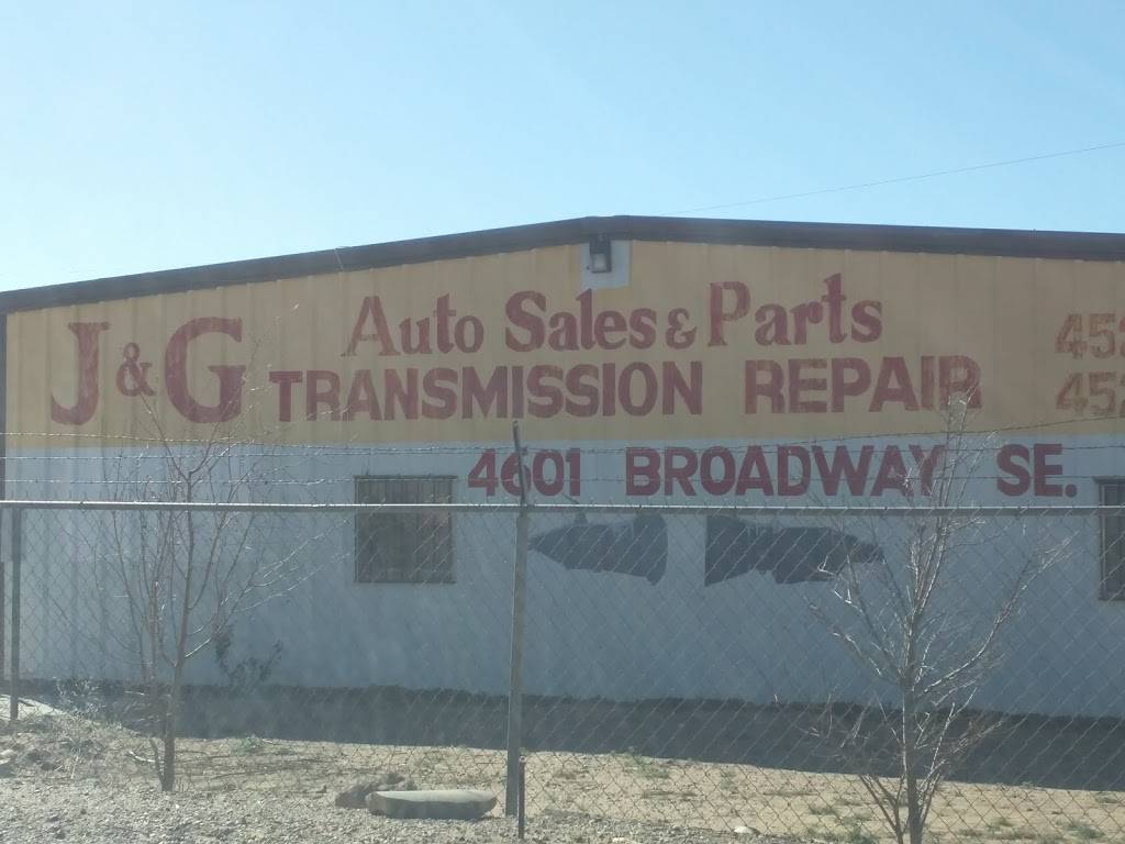 J & G Auto & Truck Transmission | 4601 Broadway Blvd SE, Albuquerque, NM 87105, USA | Phone: (505) 452-9558