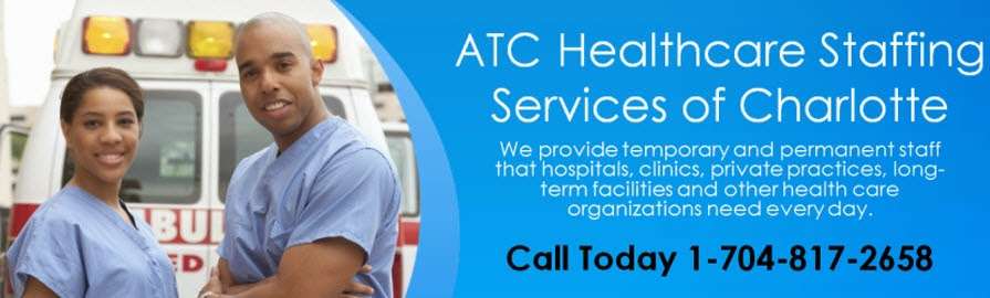 ATC Healthcare Services of Charlotte | 6047 Tyvola Glen Cir, Charlotte, NC 28217, USA | Phone: (704) 817-2658