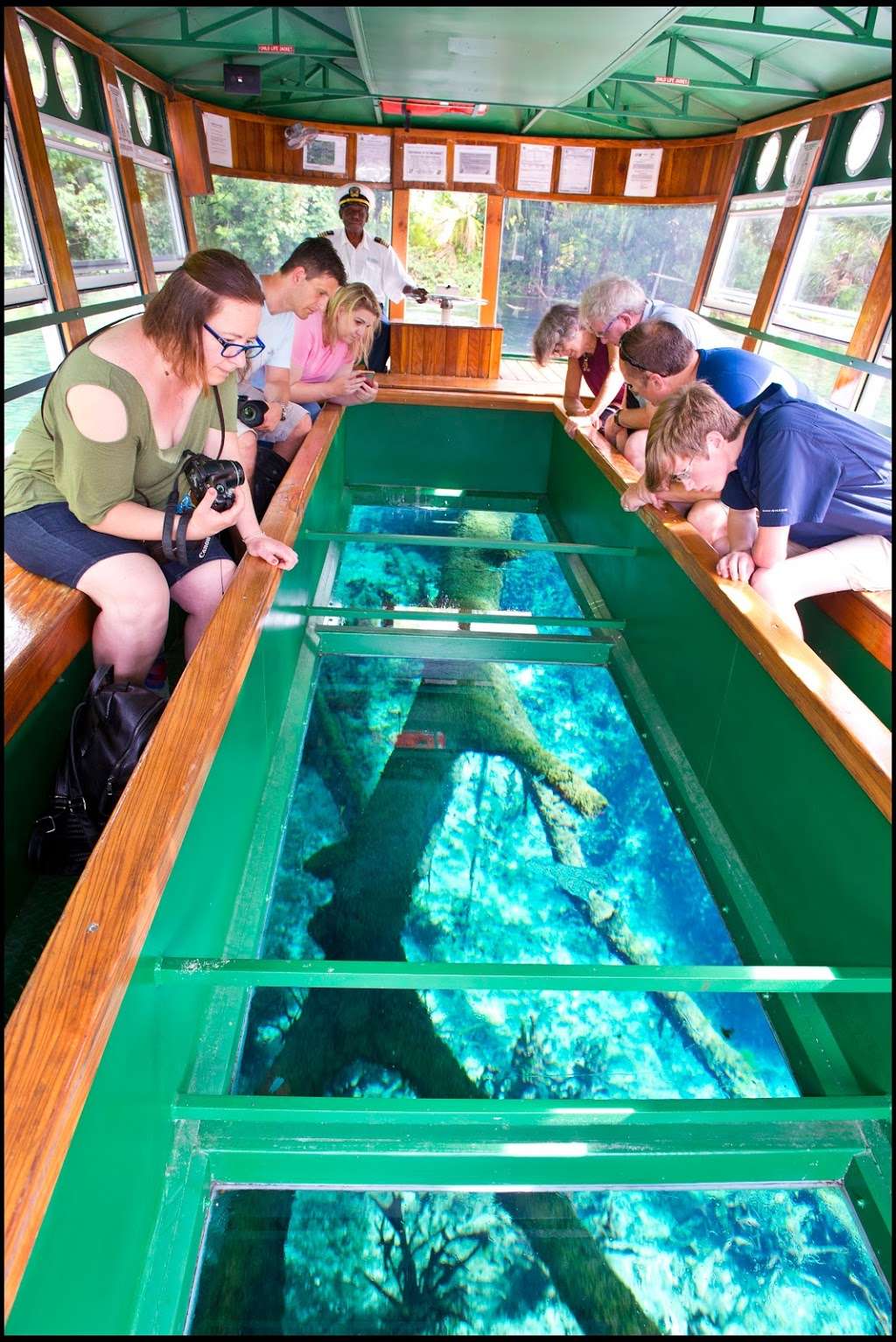 Glass Bottom Boat Tours at Silver Springs | 5656 E Silver Springs Blvd, Silver Springs, FL 34488, USA | Phone: (352) 261-5840