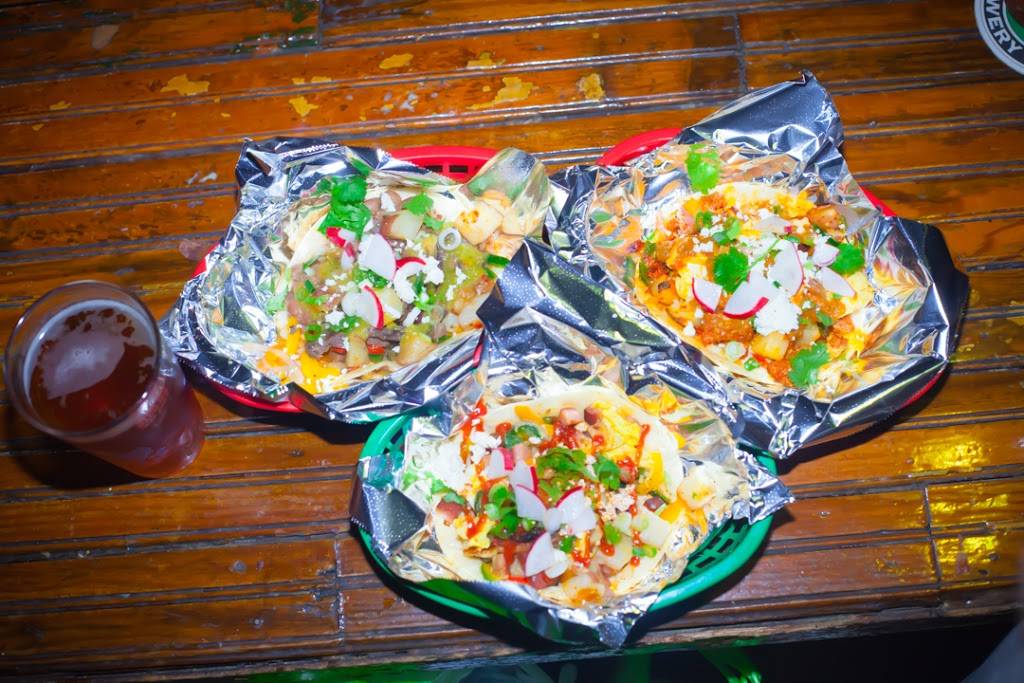 tacos lokos 4ever (inside Crystal Lake Brooklyn) | 647 Grand St, Brooklyn, NY 11211, USA | Phone: (718) 839-4181